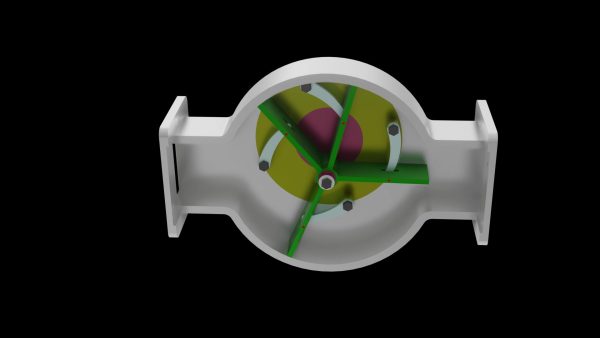 四叶片泵机构运动动画
