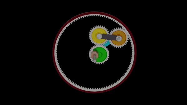 齿轮机构运动动画