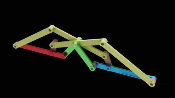 直线机构运动动画