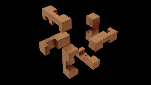 木制玩具结构动画