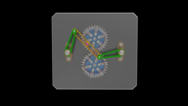 无限曲线机构动画